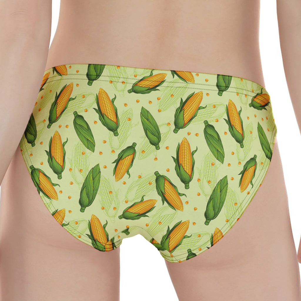 Corncob Pattern Print Women's Panties