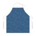 Cosmic Constellation Pattern Print Adjustable Apron