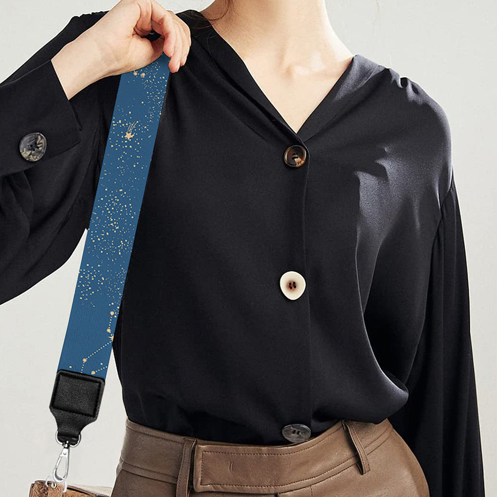 Cosmic Constellation Pattern Print Bag Strap