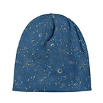 Cosmic Constellation Pattern Print Beanie