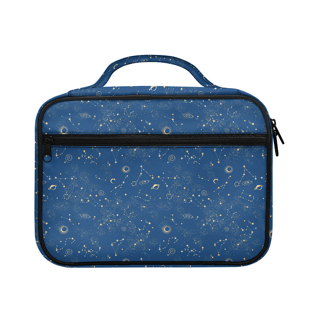 Cosmic Constellation Pattern Print Briefcase Bible Bag