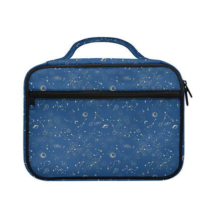 Cosmic Constellation Pattern Print Briefcase Bible Bag