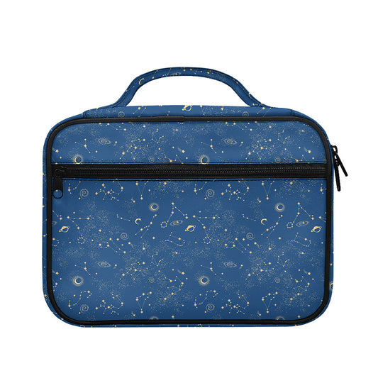 Cosmic Constellation Pattern Print Briefcase Bible Bag