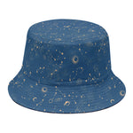 Cosmic Constellation Pattern Print Bucket Hat