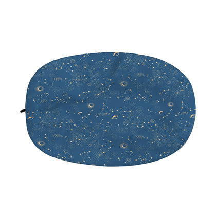 Cosmic Constellation Pattern Print Car Side Mirror Covers