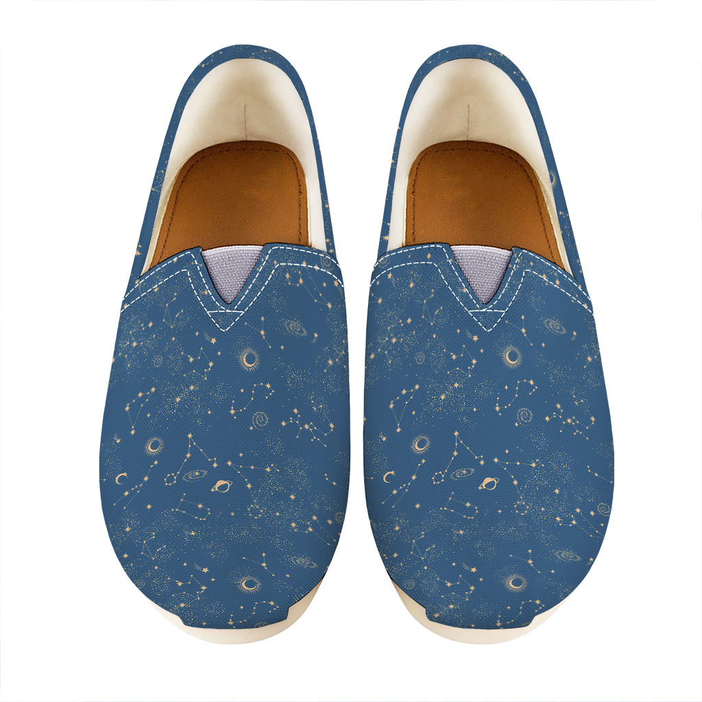 Cosmic Constellation Pattern Print Casual Shoes
