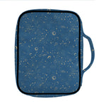 Cosmic Constellation Pattern Print Front Pocket Bible Bag