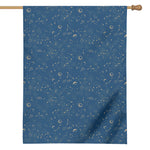 Cosmic Constellation Pattern Print House Flag