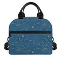 Cosmic Constellation Pattern Print Insulated Lunch Bag