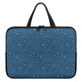 Cosmic Constellation Pattern Print Laptop Sleeve With Handle