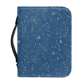 Cosmic Constellation Pattern Print Leather Bible Cover