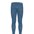 Cosmic Constellation Pattern Print Men's Leggings