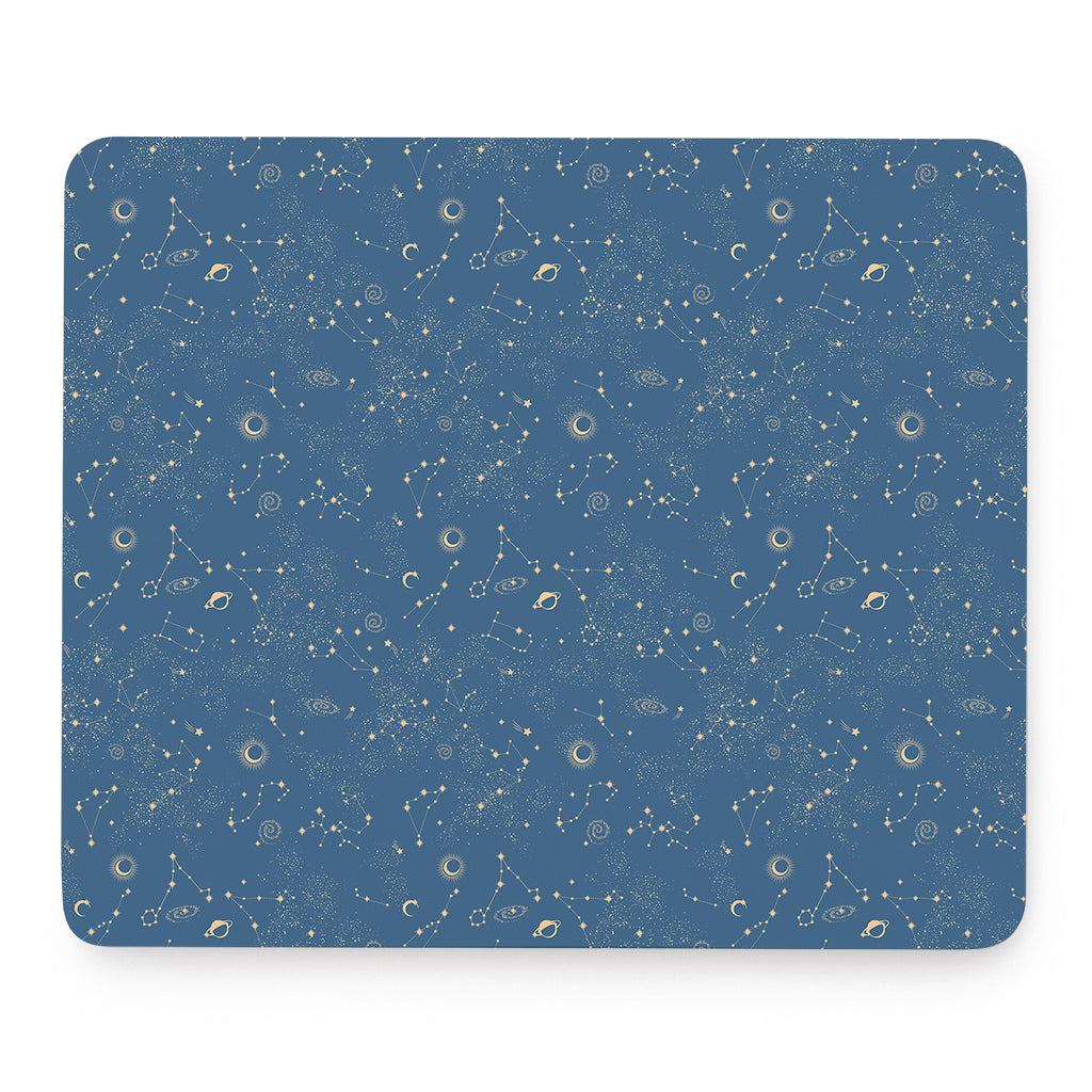 Cosmic Constellation Pattern Print Mouse Pad