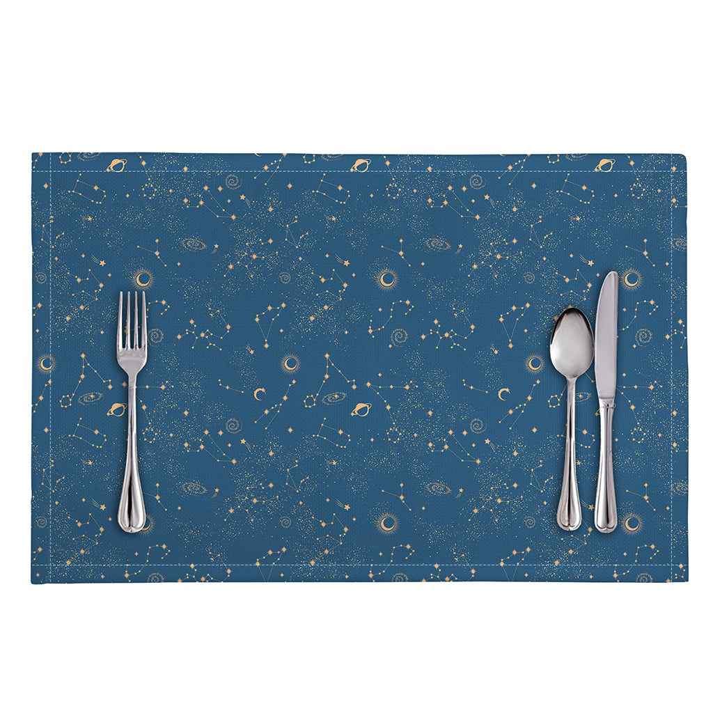 Cosmic Constellation Pattern Print Placemat