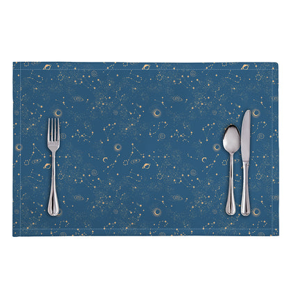 Cosmic Constellation Pattern Print Placemat
