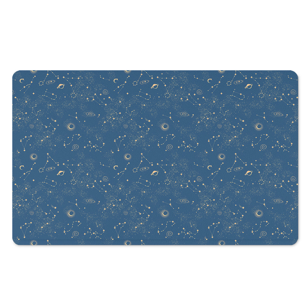 Cosmic Constellation Pattern Print Polyester Doormat