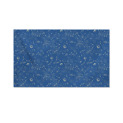 Cosmic Constellation Pattern Print Polyester Flag