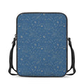 Cosmic Constellation Pattern Print Rectangular Crossbody Bag