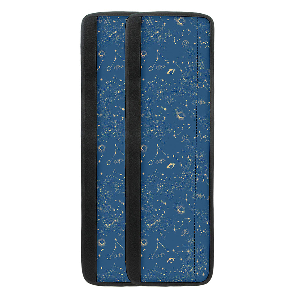 Cosmic Constellation Pattern Print Refrigerator Handle Covers