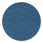 Cosmic Constellation Pattern Print Round Floor Mat