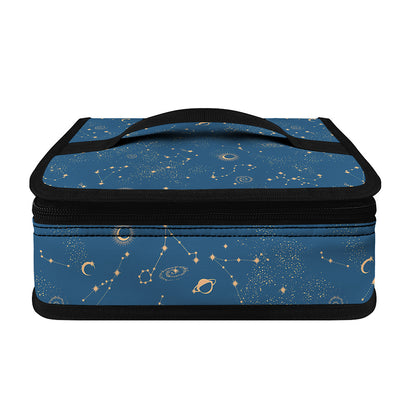 Cosmic Constellation Pattern Print Small Lunch Bag