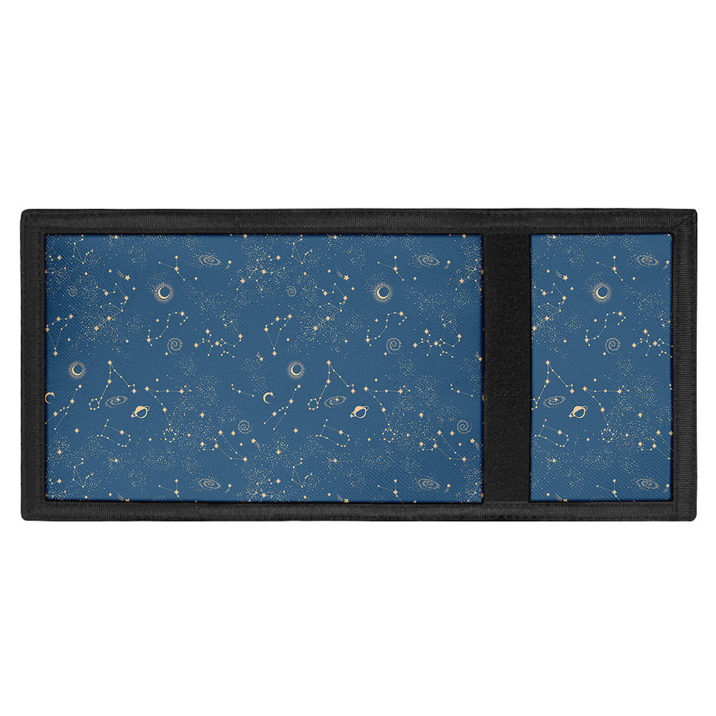 Cosmic Constellation Pattern Print Trifold Wallet