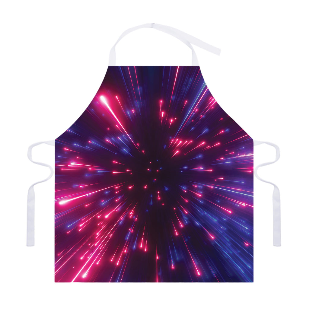 Cosmic Hyperspace Print Adjustable Apron