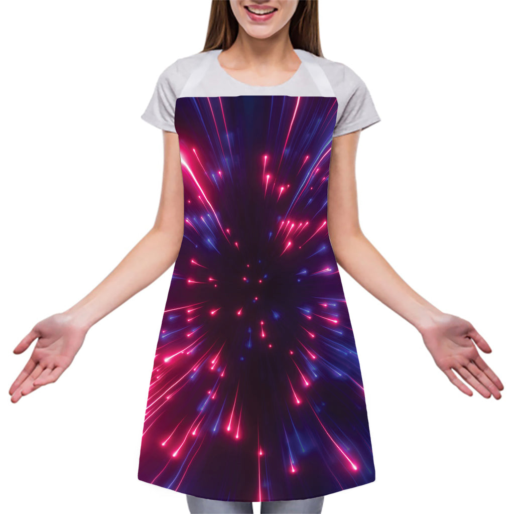 Cosmic Hyperspace Print Adjustable Apron