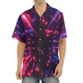 Cosmic Hyperspace Print Aloha Shirt