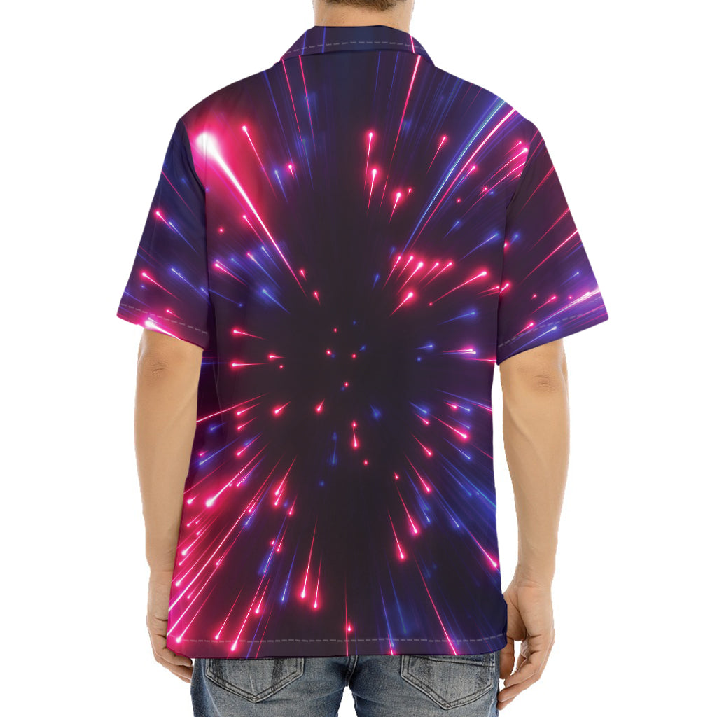 Cosmic Hyperspace Print Aloha Shirt