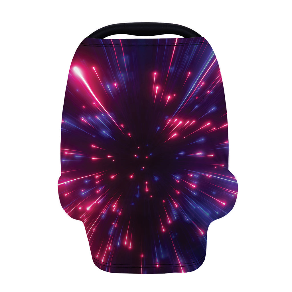Cosmic Hyperspace Print Baby Seat Cover