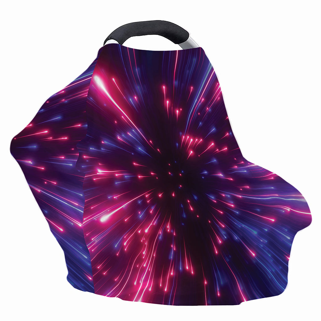 Cosmic Hyperspace Print Baby Seat Cover