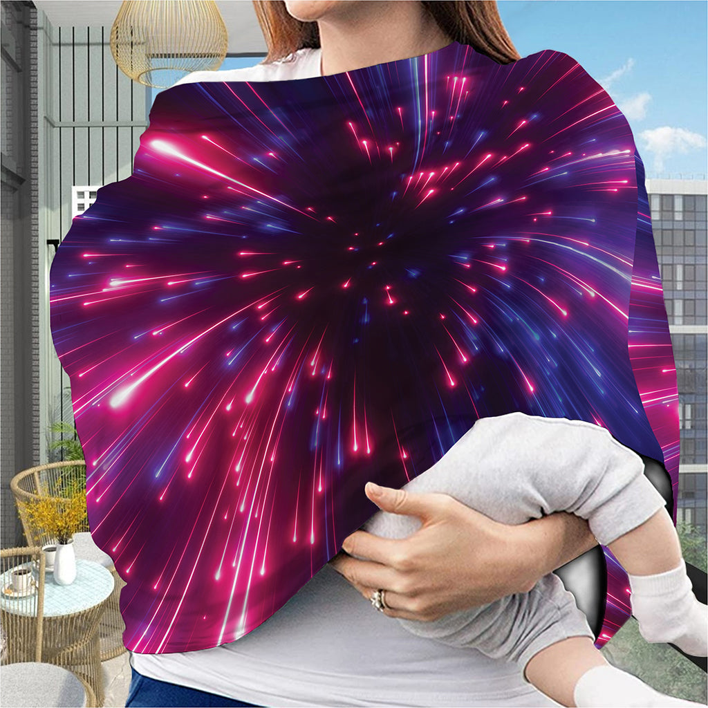 Cosmic Hyperspace Print Baby Seat Cover