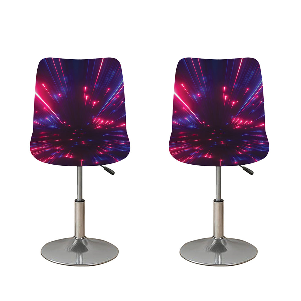 Cosmic Hyperspace Print Bar Stool Covers