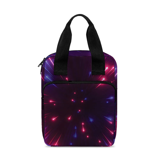 Cosmic Hyperspace Print Bible Tote Bag