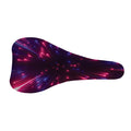 Cosmic Hyperspace Print Bicycle Seat Cover