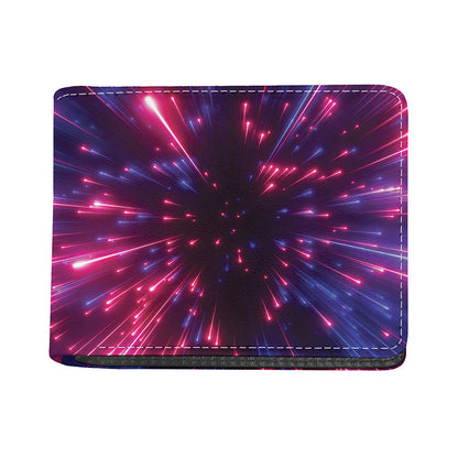 Cosmic Hyperspace Print Bifold Wallet