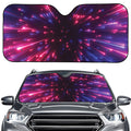 Cosmic Hyperspace Print Car Windshield Sun Shade