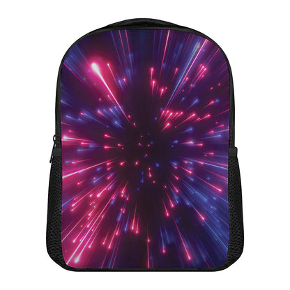 Cosmic Hyperspace Print Casual Backpack