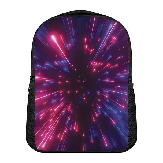 Cosmic Hyperspace Print Casual Backpack