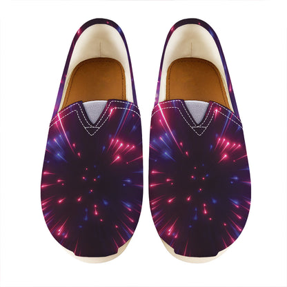 Cosmic Hyperspace Print Casual Shoes