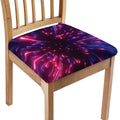 Cosmic Hyperspace Print Chair Cushion Cover