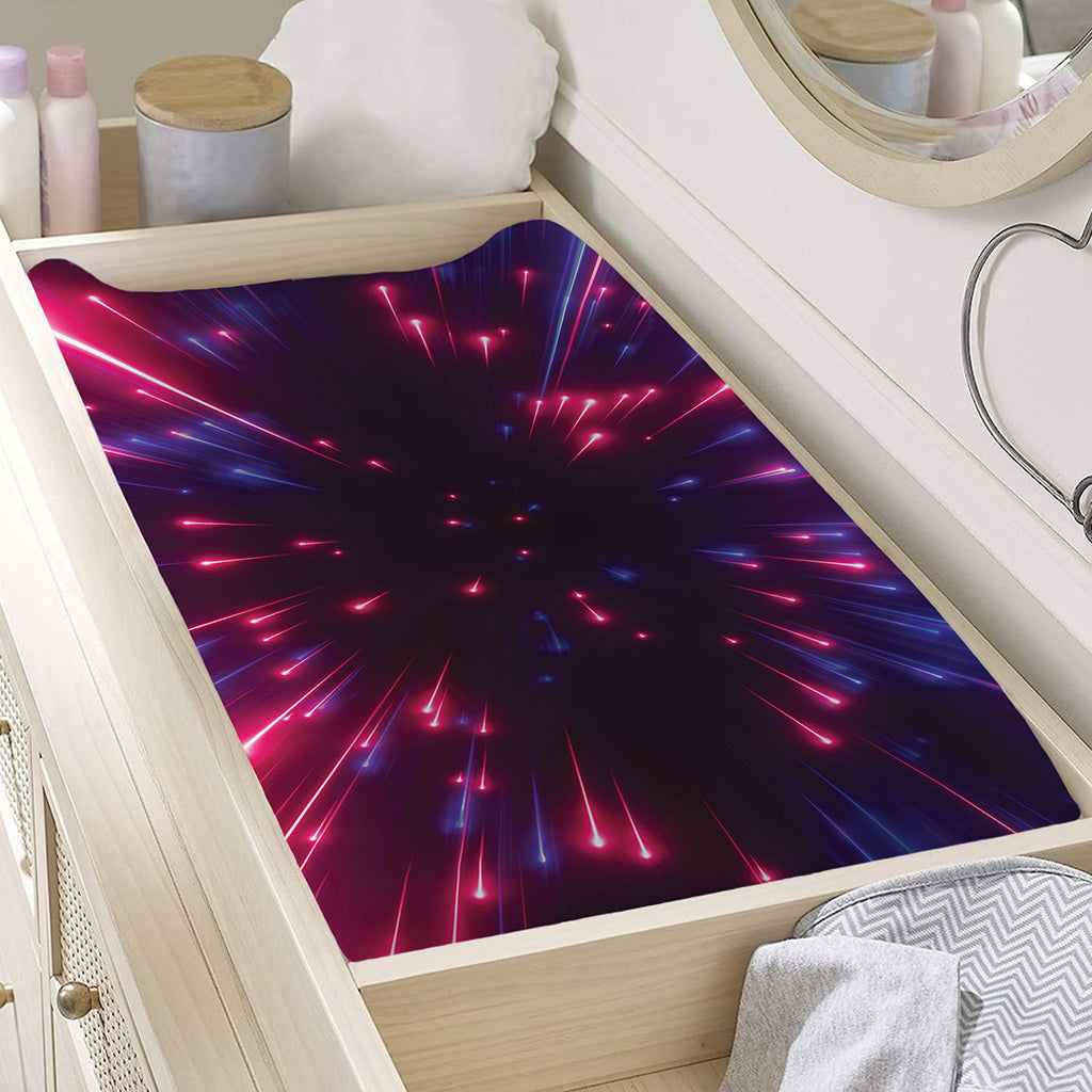 Cosmic Hyperspace Print Changing Pad Cover