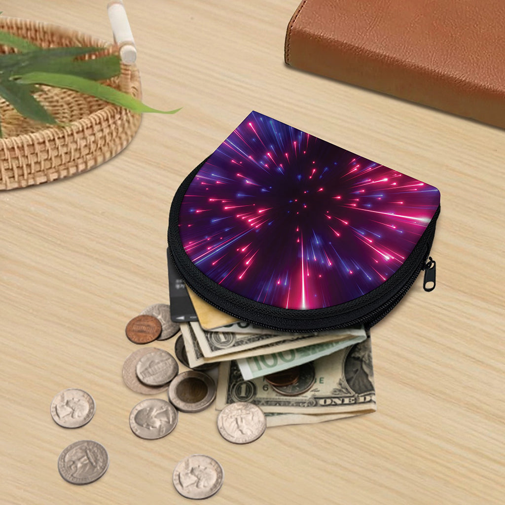 Cosmic Hyperspace Print Coin Purse