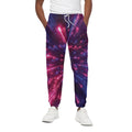 Cosmic Hyperspace Print Cotton Sweatpants