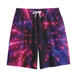Cosmic Hyperspace Print Cotton Shorts