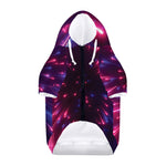 Cosmic Hyperspace Print Dog Zip Up Hoodie