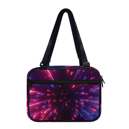 Cosmic Hyperspace Print Double Strap Bible Bag