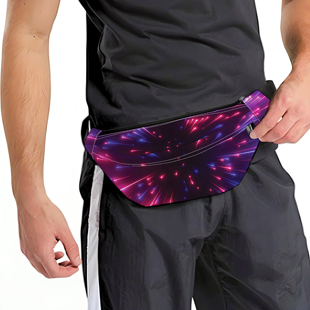 Cosmic Hyperspace Print Fanny Pack