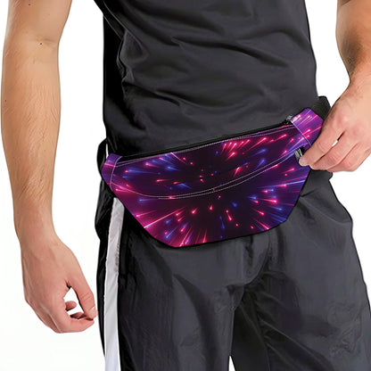 Cosmic Hyperspace Print Fanny Pack